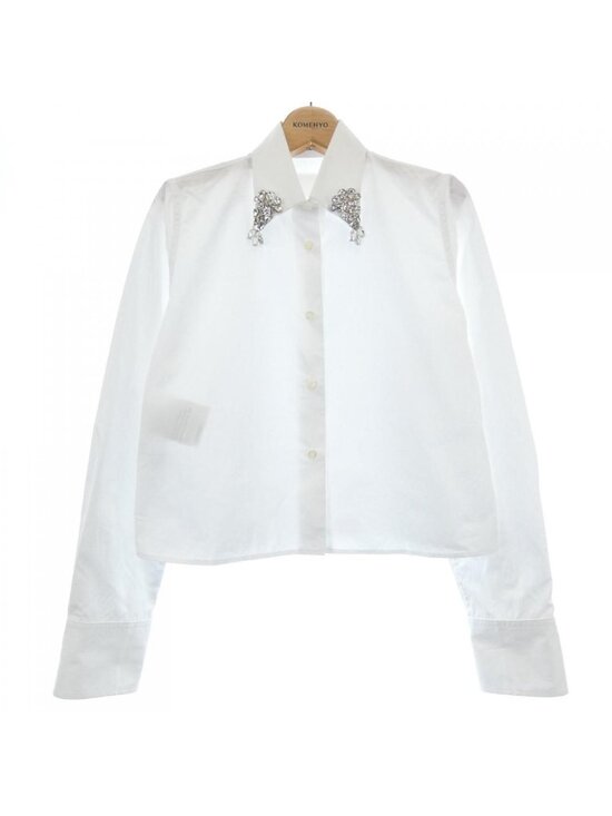 Prada Tops - ★SOLD★ Prada Embroidered Poplin Shirt